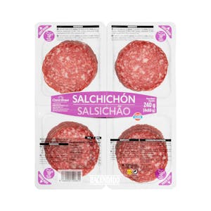 Salchichón Extra Hacendado Lonchas 0.24 KG