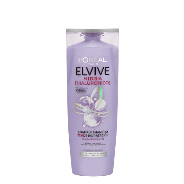 Champú Hidra Hialurónico Elvive cabello deshidratado