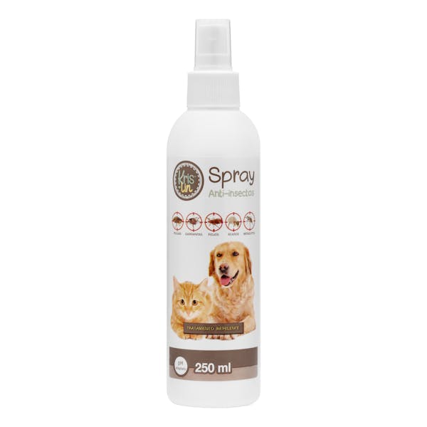 Spray anti-insectos para perros y gatos Krislin