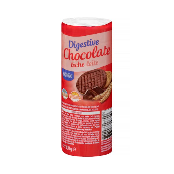 Imagen de Galletas Digestive chocolate con leche Hacendado