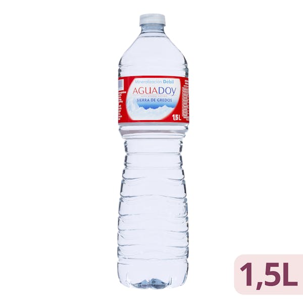 Agua mineral grande Aguadoy