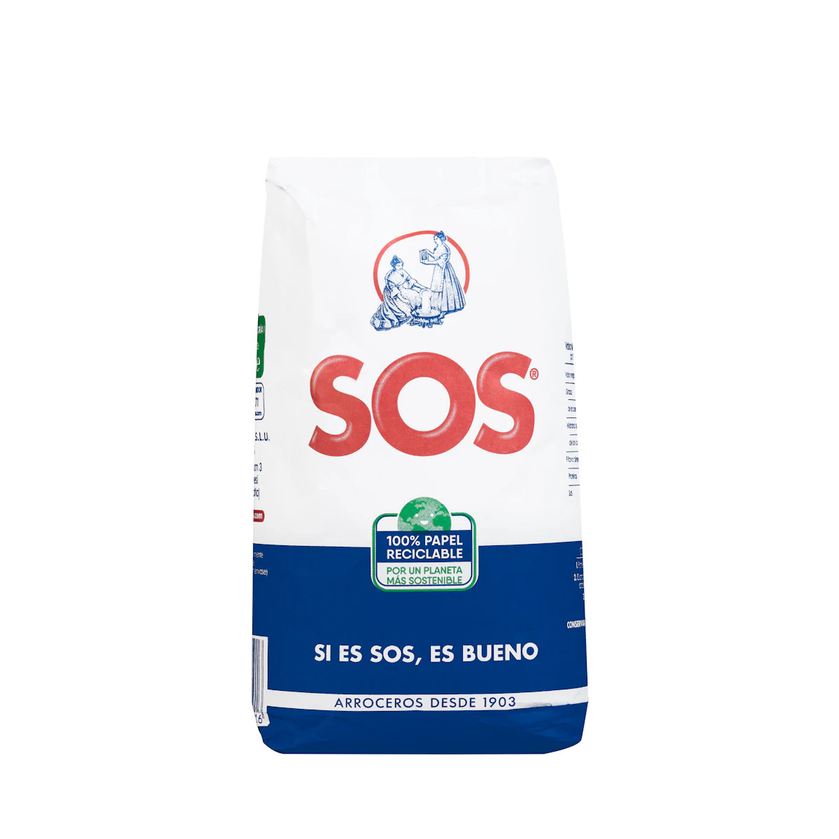 Arroz redondo SOS – Mercadona – صورة إعلانية للمنتج