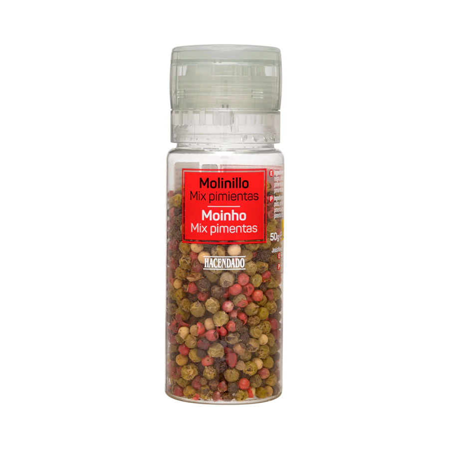 Molinillo mix pimientas Hacendado – Mercadona – صورة المنتج