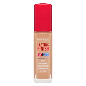Maquillaje fluido Lasting Finish Rimmel London 210 Golden beige
