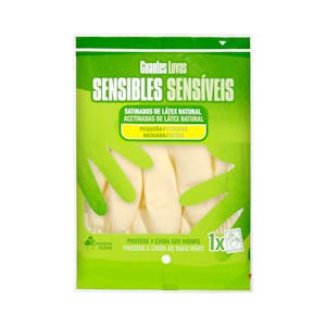 Guantes de látex Bosque Verde talla pequeña-mediana