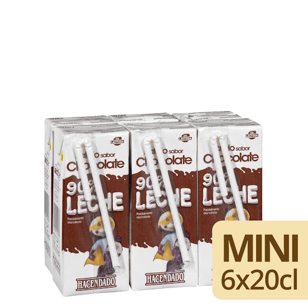 Batido de chocolate 90% leche Hacendado