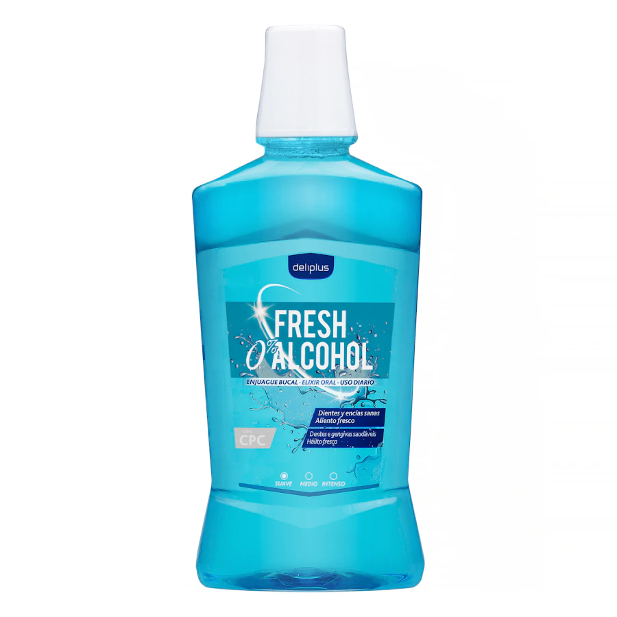 Enjuague bucal Fresh 0% alcohol Deliplus – Mercadona – صورة المنتج