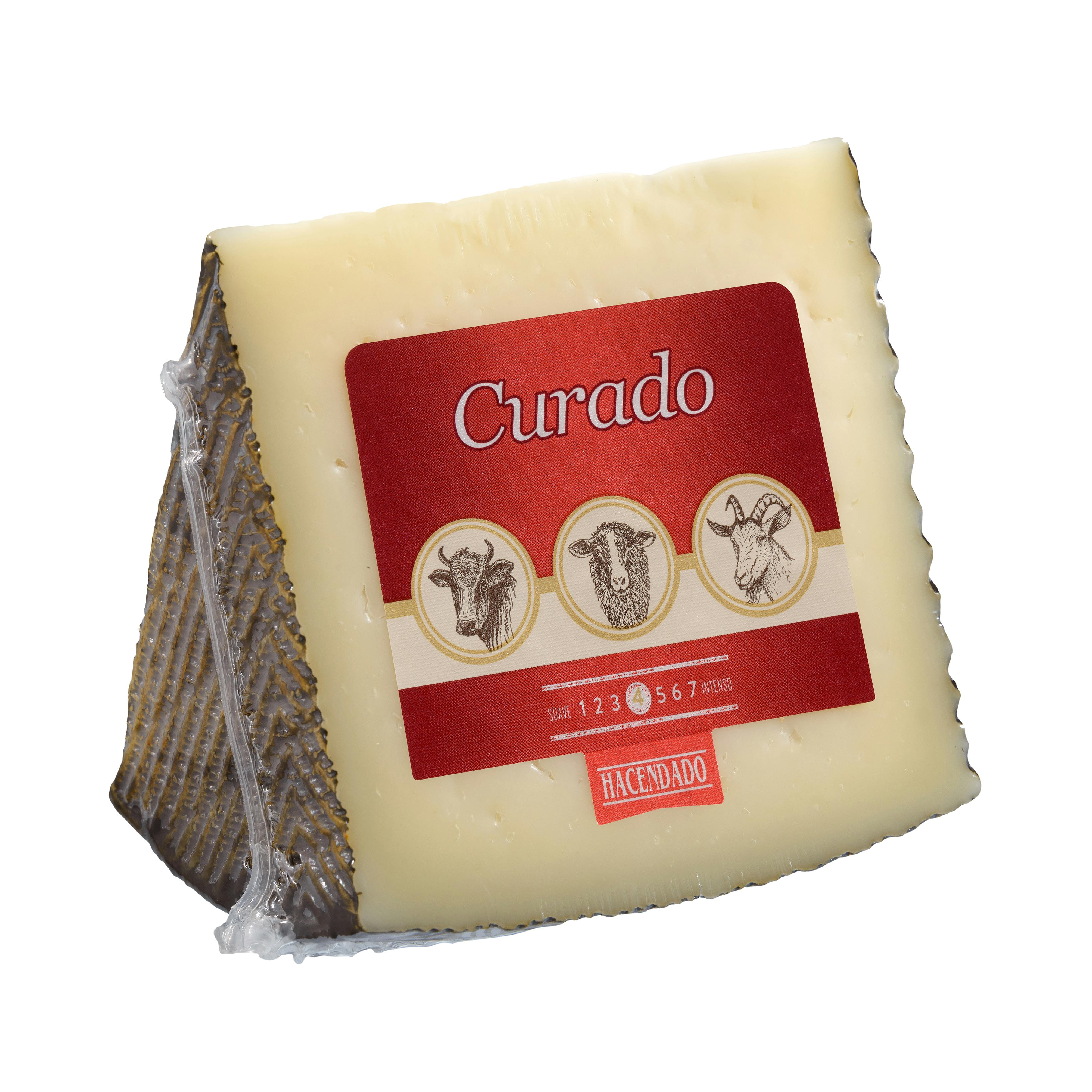 Queso Curado Mezcla Hacendado | Mercadona Compra Online