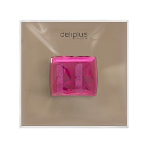 Imagen de Sacapuntas doble Deliplus lápiz fino y grueso