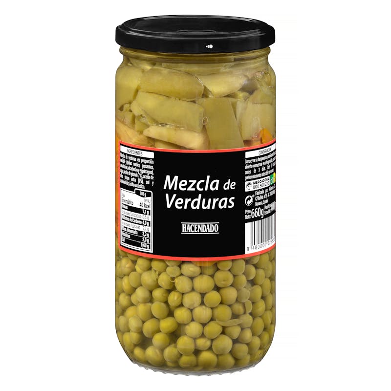 Mezcla de verduras Hacendado