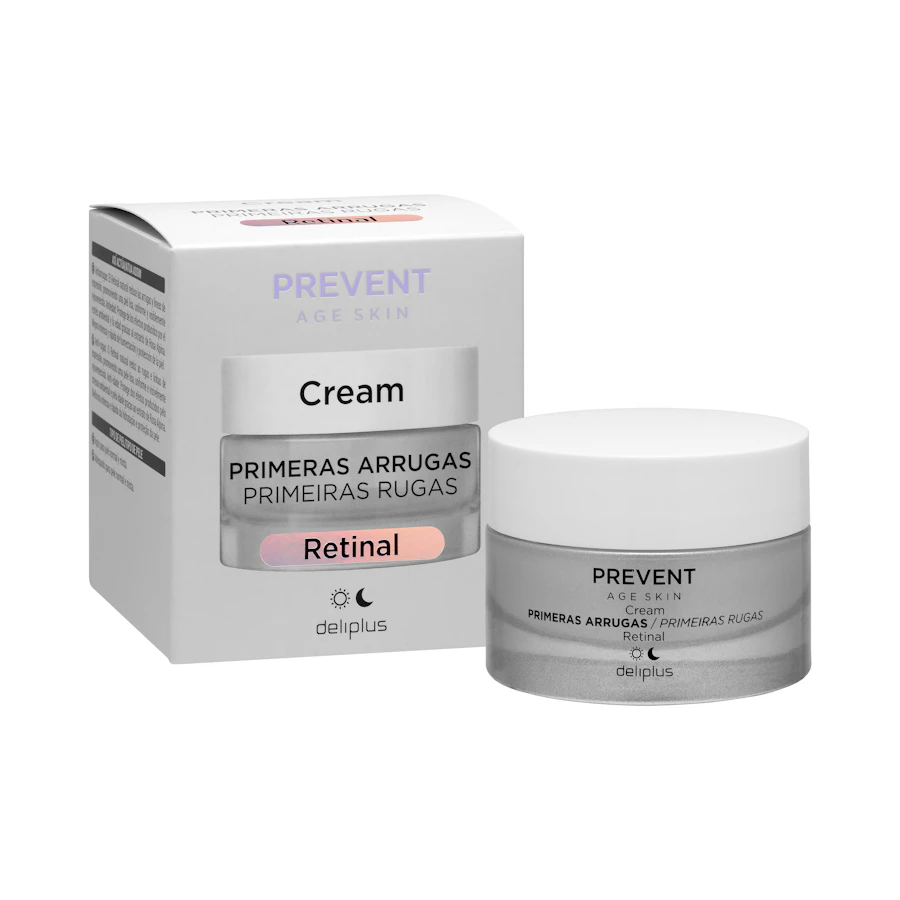 Crema facial Retinal primeras arrugas Prevent Age Skin Deliplus – Mercadona – صورة المنتج