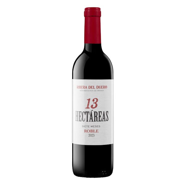 Vino tinto D.O Ribera del Duero 13 Hectáreas roble