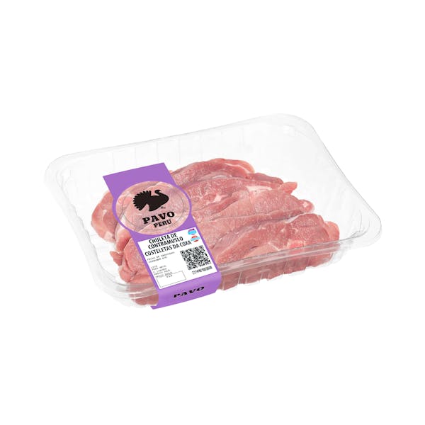 Chuletas de pavo contramuslo