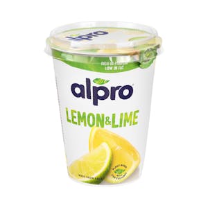 Lemon and lime flavour soy dessert Alpro