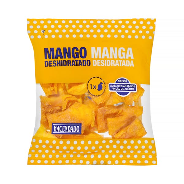 Mango deshidratado Hacendado