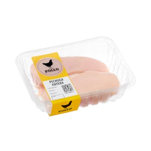 Pechugas enteras de pollo
