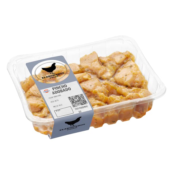 Imagen de Pinchos de pollo sin varilla adobados