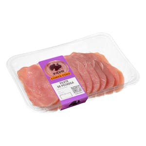 Filetes pechuga de pavo corte fino