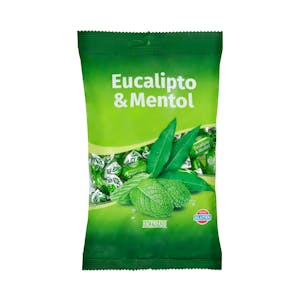 Caramelos sabor eucalipto y mentol Hacendado