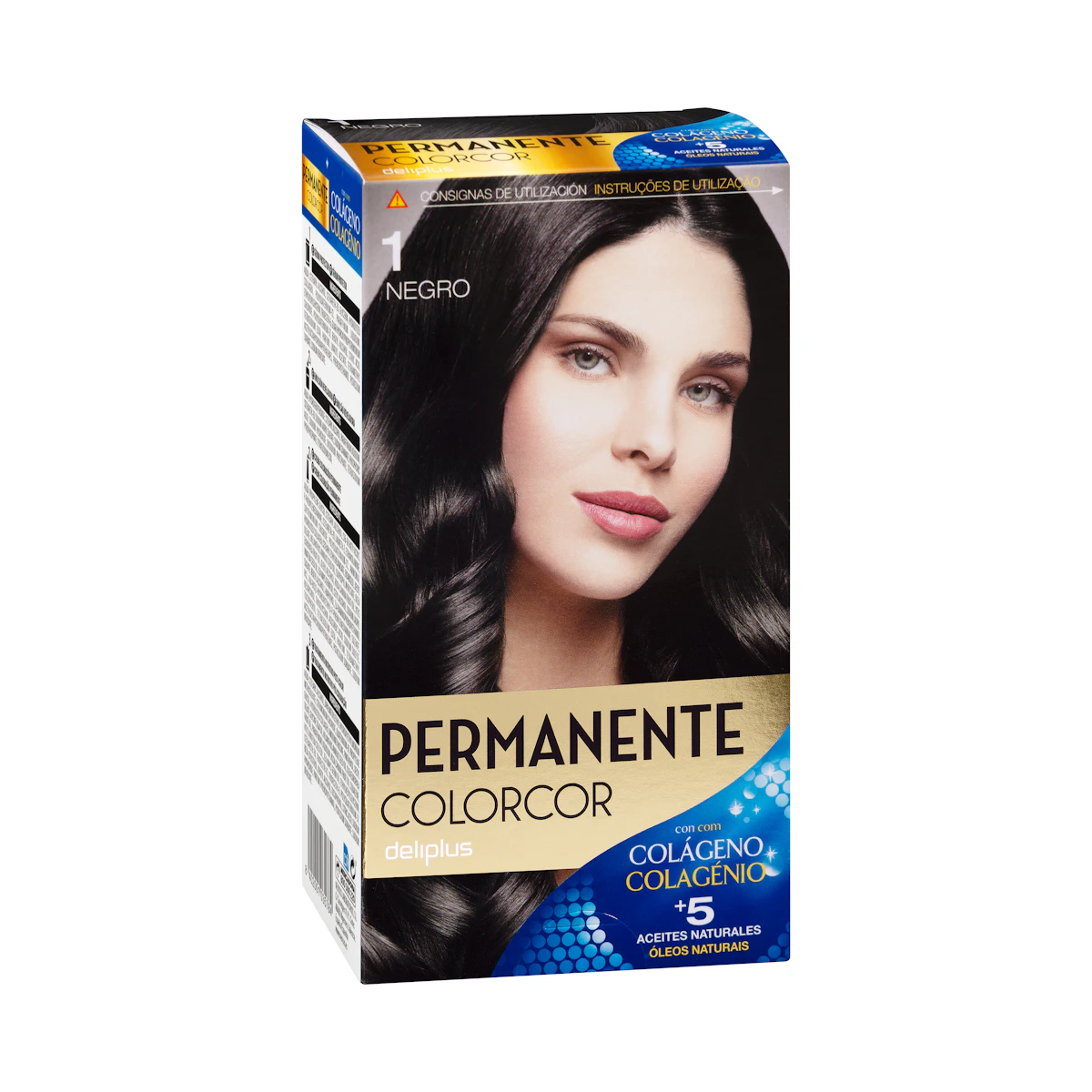 Coloración permanente 1 negro Colorcor – Mercadona – صورة إعلانية للمنتج