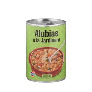 Alubias a la jardinera Hacendado