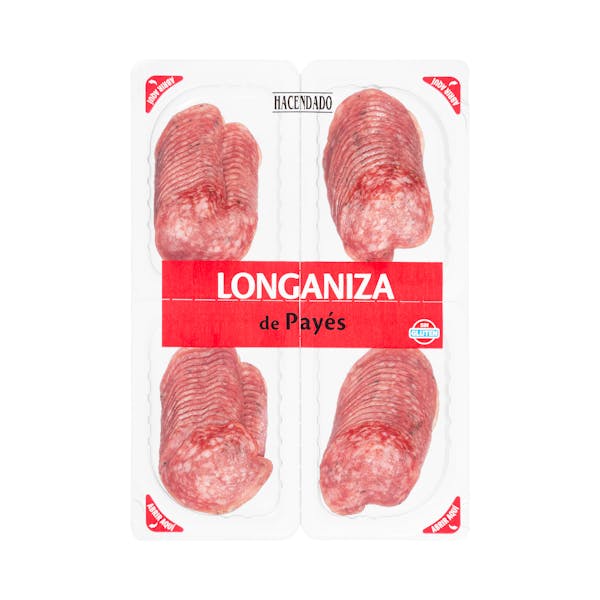 Longaniza de payés extra Hacendado lonchas