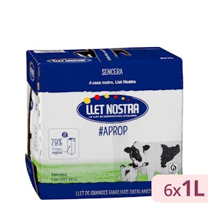 Leche entera Llet Nostra