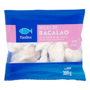 Migas de bacalao sin piel MareDeus ultracongeladas