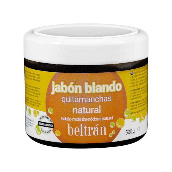 Jabón blando 100% natural Beltrán quitamanchas