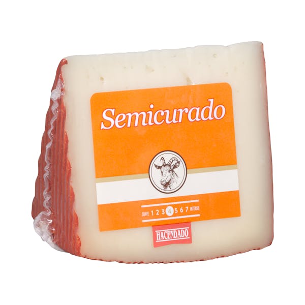 Queso semicurado de cabra Hacendado