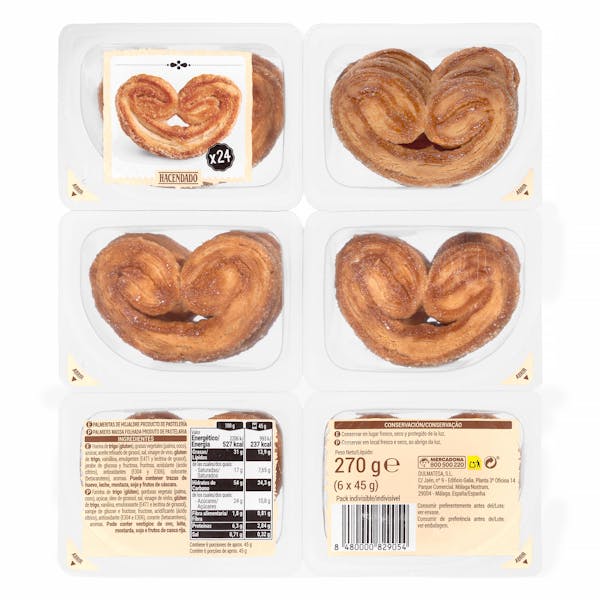 Imagen de Palmeritas Hacendado