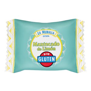 Mantecado de limón sin gluten La Muralla