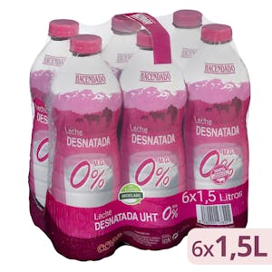 Leche desnatada Hacendado