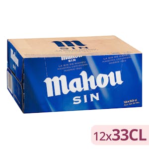 Cerveza sin alcohol Mahou