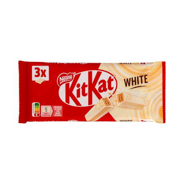 Imagen de Barritas de barquillo Kit-Kat con cobertura blanca