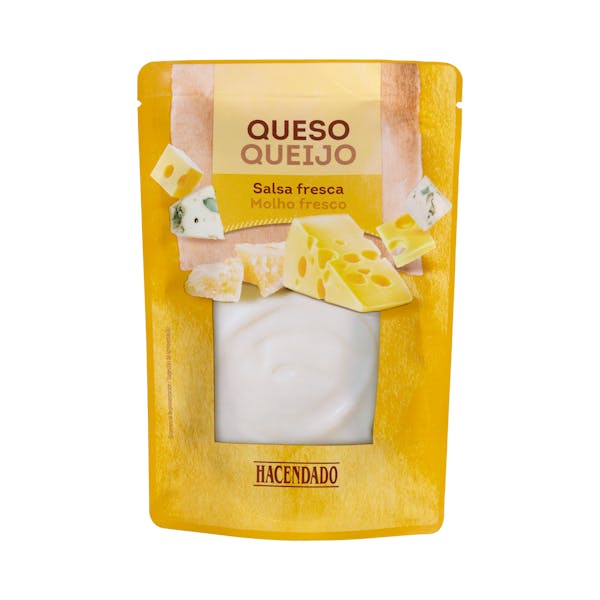 Salsa fresca Queso Hacendado