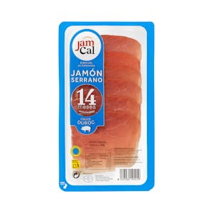 Jamón serrano Jamcal lonchas