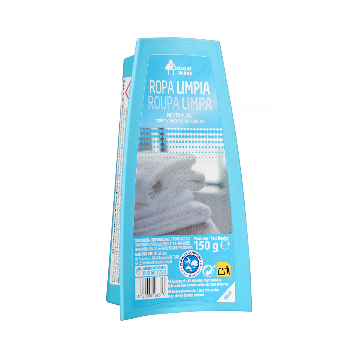 Absorbeolores Ropa Limpia Bosque Verde – Mercadona – صورة إعلانية للمنتج