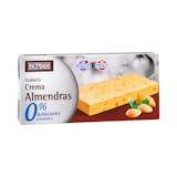 Turrón blando crema de almendras Hacendado 0% sin azúcares añadidos