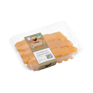Solomillos de pollo certificado alimentado con un 50% de maíz