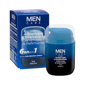 Anti-wrinkle and Firming Men Care Facial cream hyaluronic acid and matrixyl Deliplus