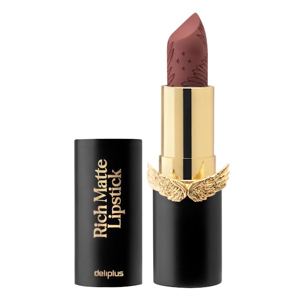 Pintalabios Lipstick Rich Matte Celestial Night Deliplus rosa nude