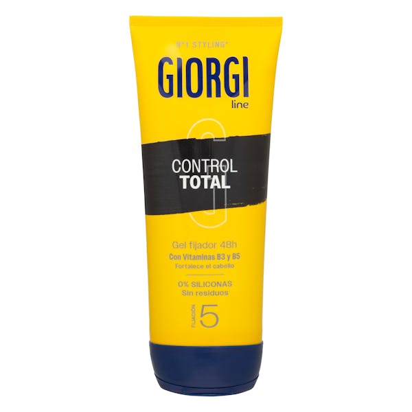 Gel fijador cabello control total Giorgi fijación 5