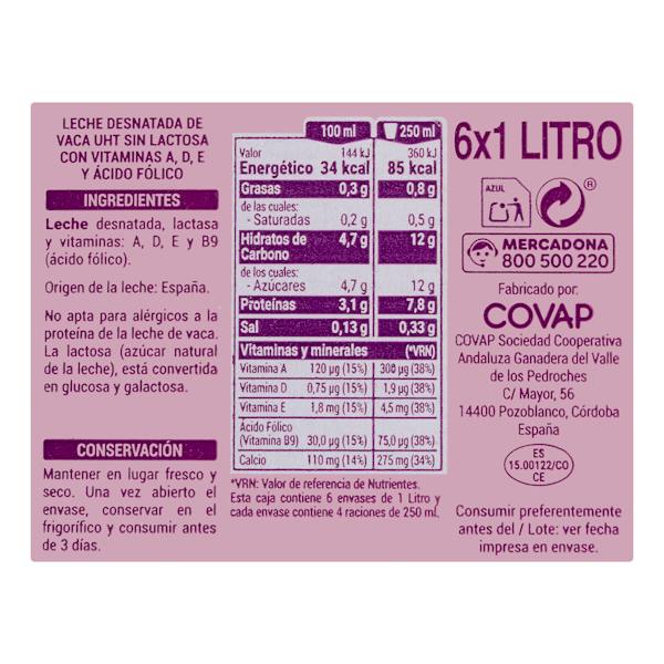 Etiqueta / ingredientes