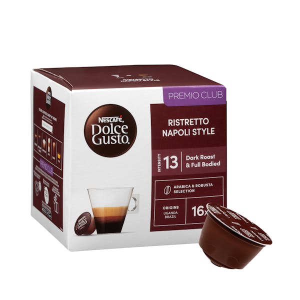 Imagen de Café en cápsula ristretto napoli Dolce Gusto