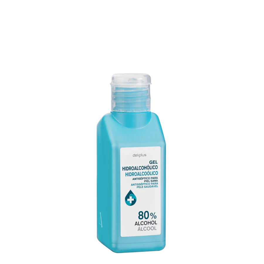 Gel de manos hidroalcohólico 80% alcohol Deliplus antiséptico sin aclarado – Mercadona – صورة المنتج