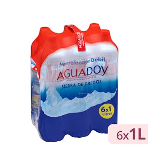 Agua mineral mediana Aguadoy