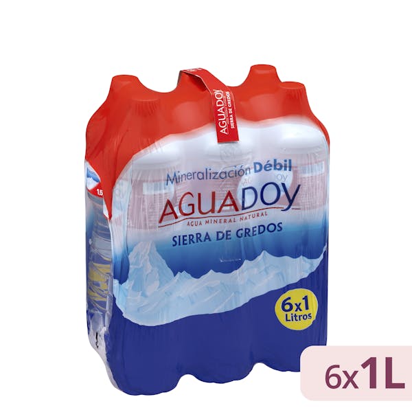 Agua mineral mediana Aguadoy