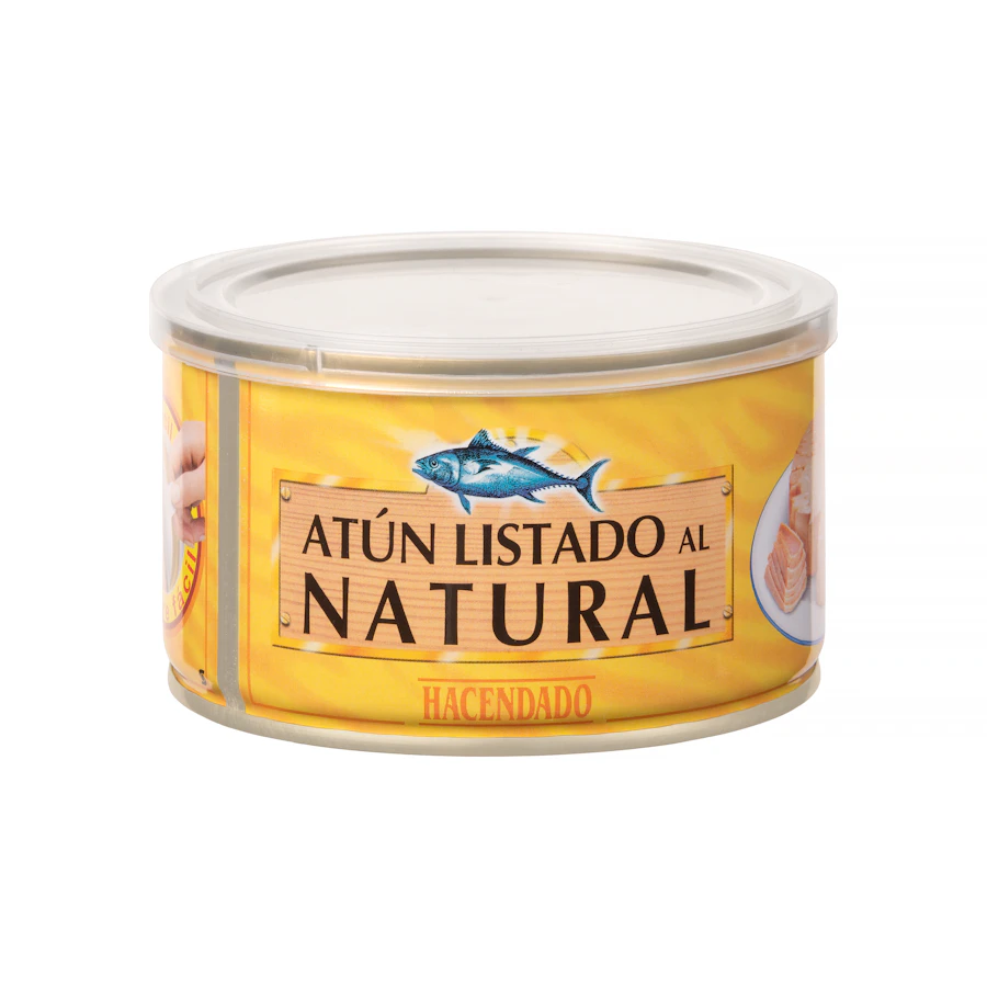 Atún listado al natural Hacendado – Mercadona – صورة المنتج