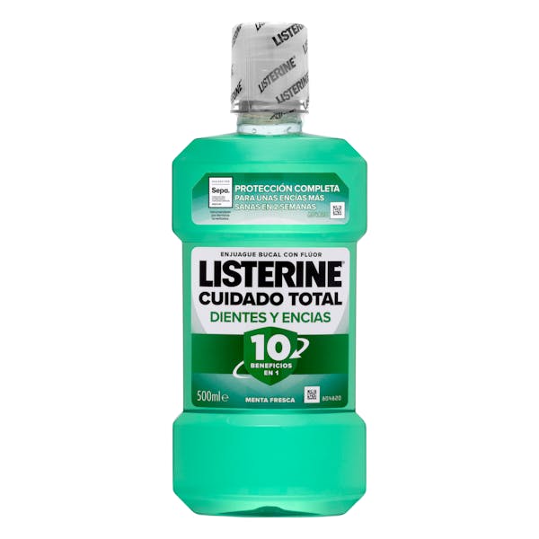 Imagen de Enjuague bucal dientes y encías Listerine menta